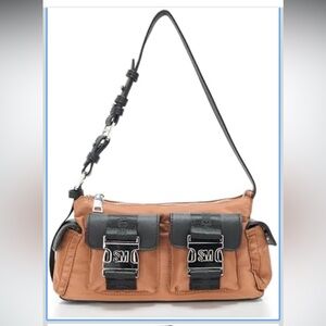 Steve Madden Brown Black purse, shoulder bag,Y2K